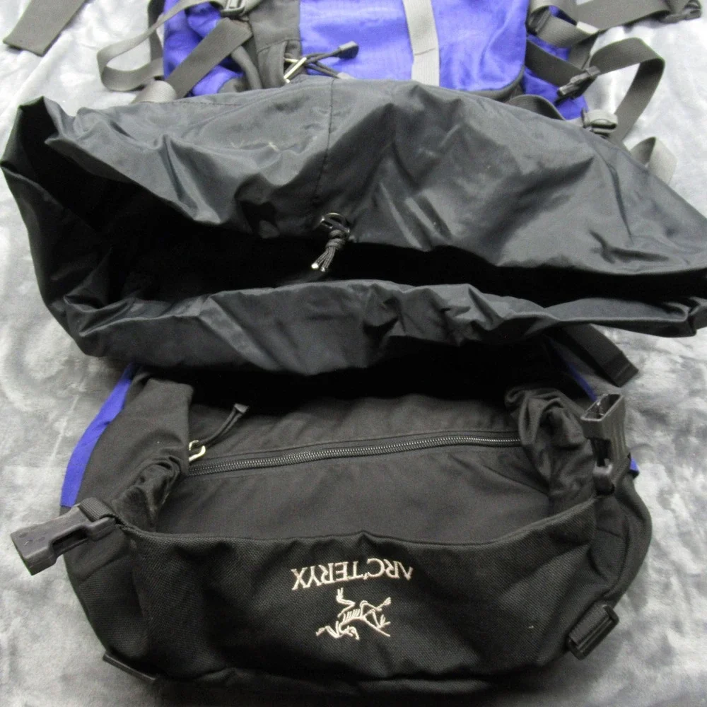 Arcteryx Bora 90L Backpack Blue Camping Expedition DISCONTINUED RARE Vintage 90s